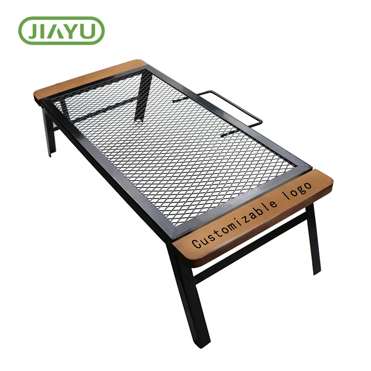 Foldbart jern udendørs campingbord