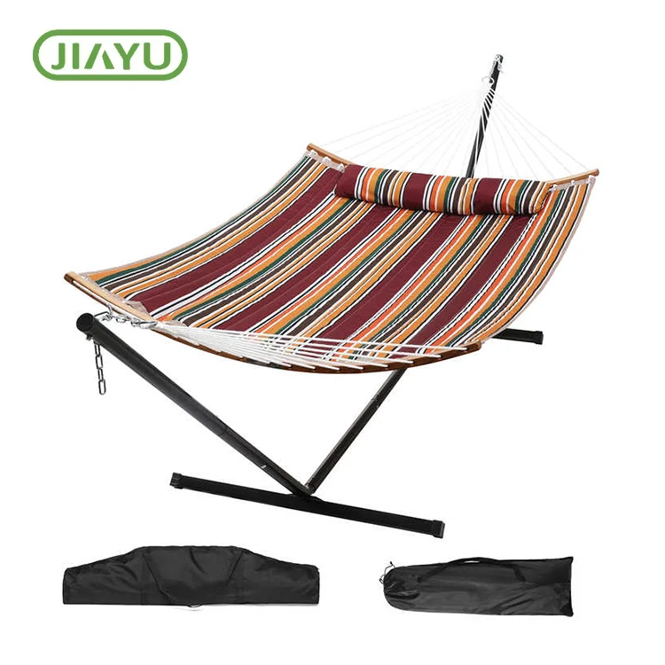 Bærbar nylon camping hængekøje